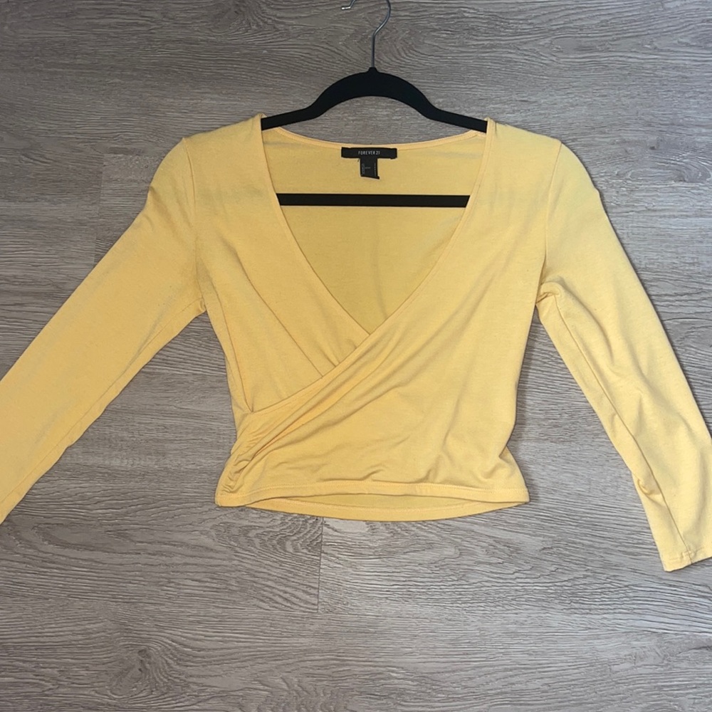 Yellow Small Forever 21 Shirt